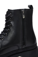 Women's Leather Zippered Boots | Derimod Women's Leather Zippered Boots | Derimod