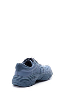 Men's Suede Detailed Leather Sneaker | Derimod Men's Suede Detailed Leather Sneaker | Derimod