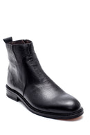 Men's Leather Zippered Boots | Derimod Men's Leather Zippered Boots | Derimod
