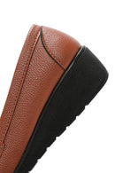 Kadın Taba Dolgu Topuk Loafer | Derimod Kadın Taba Dolgu Topuk Loafer | Derimod