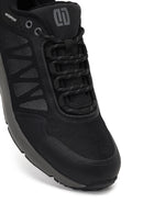 Derimod Dry Men's Black Lace-Up Fabric Sneaker | Derimod Derimod Dry Men's Black Lace-Up Fabric Sneaker | Derimod