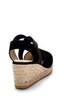 Women's Leather Suede Detailed Espadrilles | Derimod Women's Leather Suede Detailed Espadrilles | Derimod
