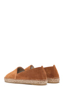 Women's Tan Suede Leather Espadrille | Derimod Women's Tan Suede Leather Espadrille | Derimod