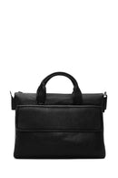 Men's Black Leather Briefcase | Derimod Men's Black Leather Briefcase | Derimod