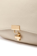 Woman Cream Long Strap Leather Shoulder bag | Derimod Woman Cream Long Strap Leather Shoulder bag | Derimod