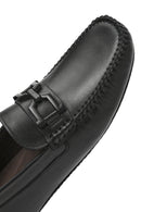 Men's Black Buckled Leather Loafer | Derimod Men's Black Buckled Leather Loafer | Derimod
