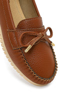 Women's Tan Buckle Loafer | Derimod Women's Tan Buckle Loafer | Derimod