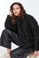 Copenhagen Women's Black Softwear Coat | Derimod Copenhagen Women's Black Softwear Coat | Derimod