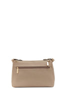 Woman Beige Long Strap Crossbody Bag | Derimod Woman Beige Long Strap Crossbody Bag | Derimod