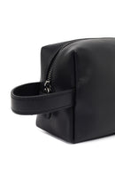Men's Black Leather Mini Handbag | Derimod Men's Black Leather Mini Handbag | Derimod