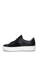 Kadın Siyah Deri Sneaker | Derimod Kadın Siyah Deri Sneaker | Derimod