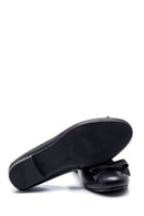 Women's Leather Bow Ballerina Ballet | Derimod Women's Leather Bow Ballerina Ballet | Derimod
