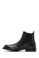 Men's Black Leather Chelsea Boot | Derimod Men's Black Leather Chelsea Boot | Derimod