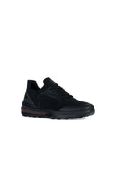 Geox Erkek Siyah Spherica Bağcıklı Kalın Tabanlı Sneaker | Derimod Geox Erkek Siyah Spherica Bağcıklı Kalın Tabanlı Sneaker | Derimod