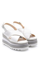 Women's Wedge Heel Sandals | Derimod Women's Wedge Heel Sandals | Derimod