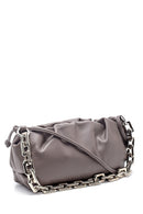 Women's Chain Detailed Shoulder Bag | Derimod Women's Chain Detailed Shoulder Bag | Derimod