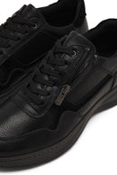 Men's Black Lace-Up Leather Casual Shoes | Derimod Men's Black Lace-Up Leather Casual Shoes | Derimod