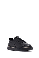 Erkek Siyah Deri Sneaker | Derimod Erkek Siyah Deri Sneaker | Derimod
