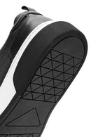 Erkek Siyah Bağcıklı Kalın Tabanlı Deri Sneaker | Derimod Erkek Siyah Bağcıklı Kalın Tabanlı Deri Sneaker | Derimod