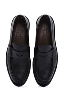 Erkek Siyah Deri Klasik Loafer | Derimod Erkek Siyah Deri Klasik Loafer | Derimod