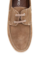 Women's Leather Suede Loafer | Derimod Women's Leather Suede Loafer | Derimod