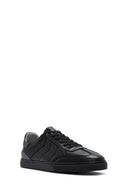 Men's Black Lace-up Leather Sneaker | Derimod Men's Black Lace-up Leather Sneaker | Derimod