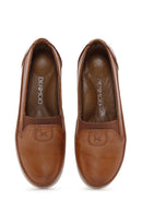 Women's Tan Leather Comfort Shoes | Derimod Women's Tan Leather Comfort Shoes | Derimod