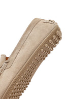 Men's Beige Suede Leather Casual Loafer | Derimod Men's Beige Suede Leather Casual Loafer | Derimod
