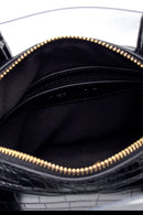 Women's Transparent Crocodile Patterned Shoulder Bag | Derimod Women's Transparent Crocodile Patterned Shoulder Bag | Derimod