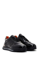 Erkek Siyah Deri Casual Sneaker | Derimod Erkek Siyah Deri Casual Sneaker | Derimod