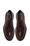 Male Brown Lace-Up Thick-Soled Leather Casual Shoe | Derimod Male Brown Lace-Up Thick-Soled Leather Casual Shoe | Derimod