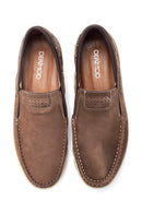 Erkek Deri Nubuk Loafer | Derimod Erkek Deri Nubuk Loafer | Derimod