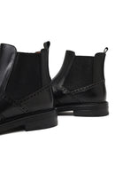 Men's Black Leather Chelsea Boot | Derimod Men's Black Leather Chelsea Boot | Derimod