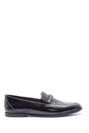 Women's Stoned Patent Leather Loafer | Derimod Women's Stoned Patent Leather Loafer | Derimod