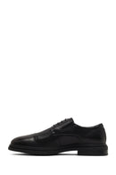 Men's Black Lace-Up Leather Classic Shoe | Derimod Men's Black Lace-Up Leather Classic Shoe | Derimod