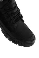 Men's Black Leather Outdoor Boots | Derimod Men's Black Leather Outdoor Boots | Derimod