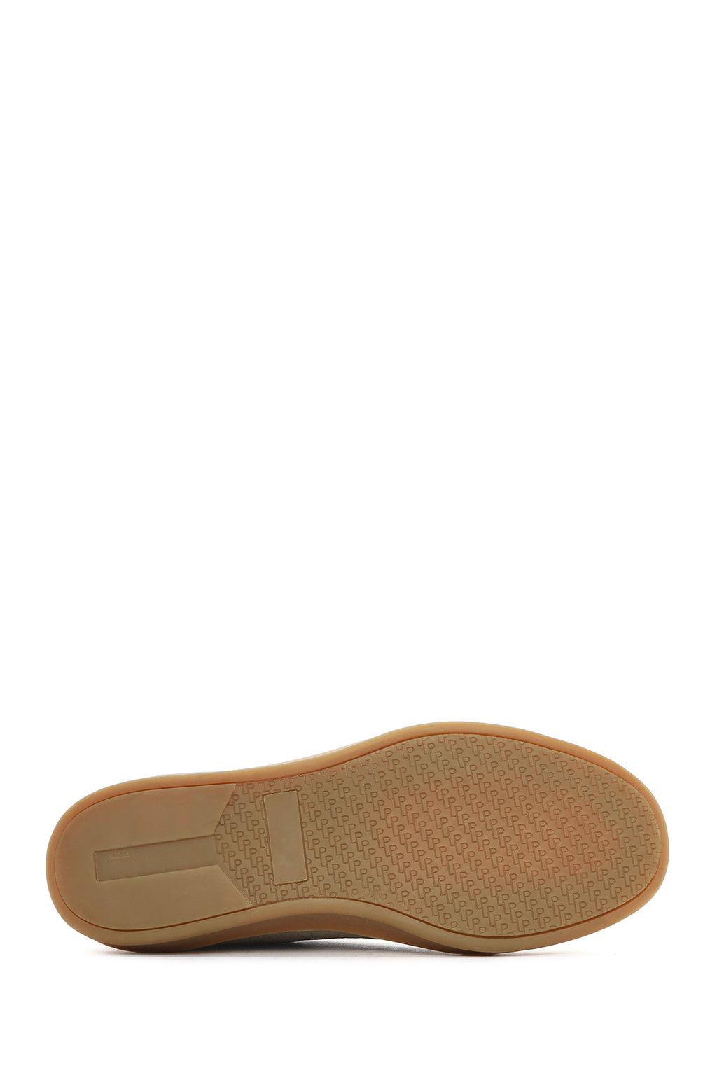Erkek Bej Bağcıklı Süet Deri Sneaker