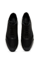 Erkek Siyah Deri Sneaker | Derimod Erkek Siyah Deri Sneaker | Derimod