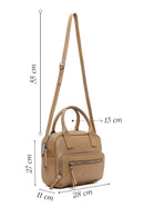 Woman Beige Long-Strap Shoulder Bag | Derimod Woman Beige Long-Strap Shoulder Bag | Derimod
