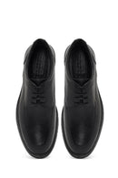 Men's Black Lace-up Leather Casual Shoes | Derimod Men's Black Lace-up Leather Casual Shoes | Derimod