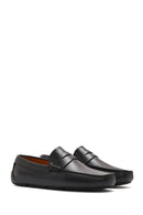 Men's Black Leather Loafer | Derimod Men's Black Leather Loafer | Derimod