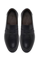 Erkek Siyah Deri Klasik Loafer | Derimod Erkek Siyah Deri Klasik Loafer | Derimod