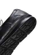 Erkek Siyah Deri Casual Sneaker | Derimod Erkek Siyah Deri Casual Sneaker | Derimod