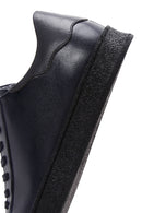 Erkek Lacivert Deri Sneaker | Derimod Erkek Lacivert Deri Sneaker | Derimod