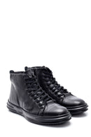 Men's Leather Zippered Boots | Derimod Men's Leather Zippered Boots | Derimod