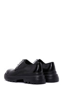 Men's Black Thick Soled Patent Leather Casual Shoes | Derimod Men's Black Thick Soled Patent Leather Casual Shoes | Derimod