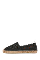 Women's Black Espadrille | Derimod Women's Black Espadrille | Derimod