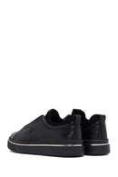 Erkek Siyah Deri Sneaker | Derimod Erkek Siyah Deri Sneaker | Derimod