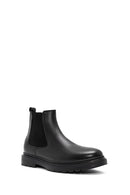 Derimod Fly Male Black Thick-Soled Leather Chelsea Boots | Derimod Derimod Fly Male Black Thick-Soled Leather Chelsea Boots | Derimod