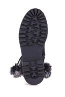 Feather Women's Leather Boots | Derimod Feather Women's Leather Boots | Derimod